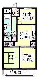 ロイヤルストーク【1階】の間取り