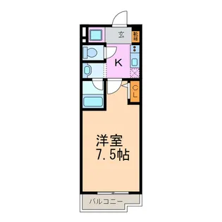 アーバンポイント豊田【4階】の間取り