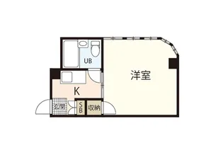 中国技建ビル【2階】の間取り