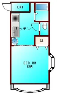ヴィバ山城ハイツ【3階】の間取り