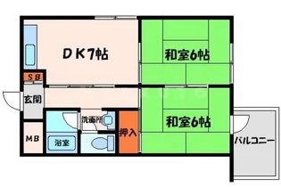 HOUSE2001【1階】の間取り