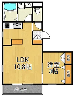 Maison さいわい【2階】の間取り