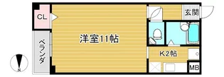 MIGHCITY【3階】の間取り