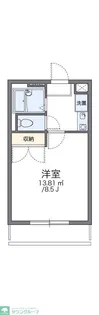 レオパレスラプラス【2階】の間取り