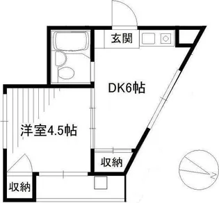 GRIFFIN祐天寺【1階】の間取り