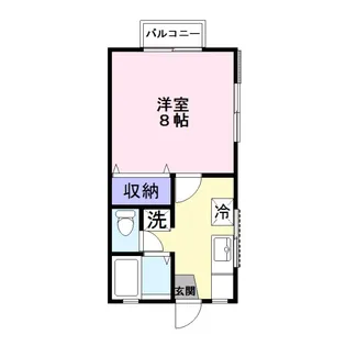 ハイム・マキ【2階】の間取り