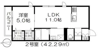 The Bay Luxe CBY【3階】の間取り