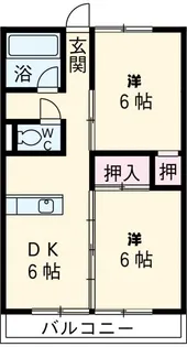 大東山ビル【3階】の間取り