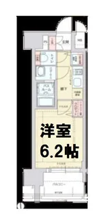 グランカリテ日本橋【11階】の間取り