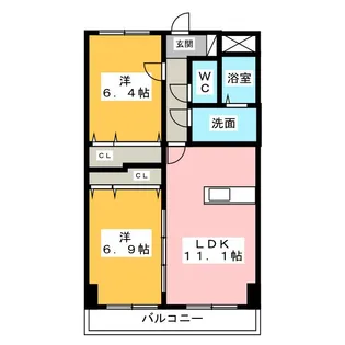 M’s BLD.【4階】の間取り
