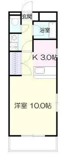 日ノ出マンション【5階】の間取り