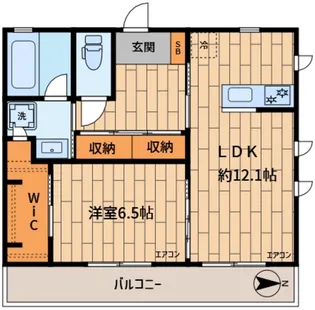 メゾン ショコラ【3階】の間取り