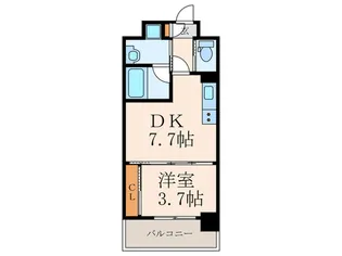サンシャイン・プリンセス八幡駅前【2階】の間取り