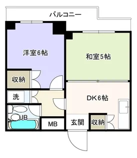 マキシムIK5【4階】の間取り