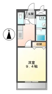 サン・メゾン天満【1階】の間取り