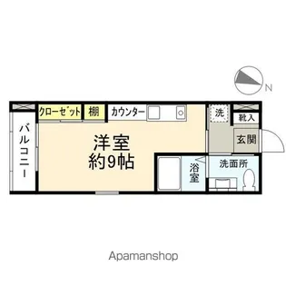 エディフィス【2階】の間取り