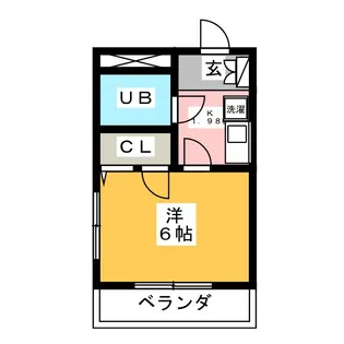 ゴールド第三ビル【3階】の間取り