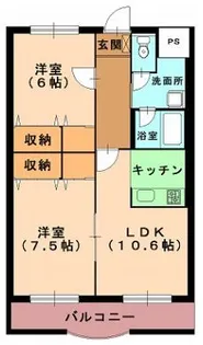 メゾンSH【2階】の間取り