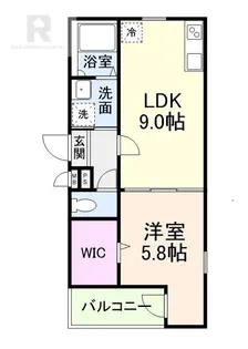 フジパレス新森V番館【3階】の間取り