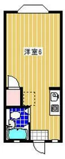 シティハウスヤマモト【2階】の間取り