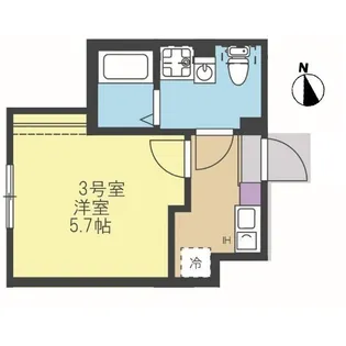 KIKUNA BASE【2階】の間取り