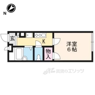 レオパレス清水【1階】の間取り