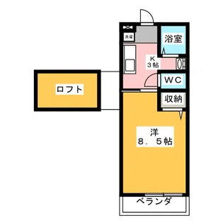 ウイング【1階】の間取り