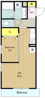 セントラル【3階】の間取り
