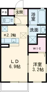 レアルコンフォートII【2階】の間取り