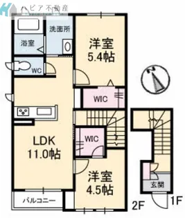 ポートタウン C棟【2階】の間取り