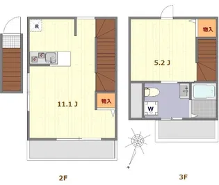 COZY氷川台の間取り