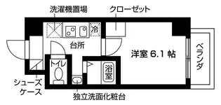 フィシオ京王八王子【7階】の間取り