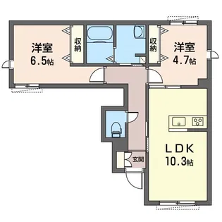 ボヌール【SHM】/日吉本町【1階】の間取り