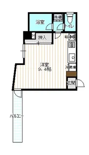 (インターネット付き)ロイヤルヒルズ八乙女【3階】の間取り