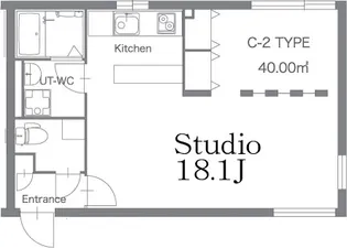 Staart Osaki‐スタールト大崎‐【4階】の間取り