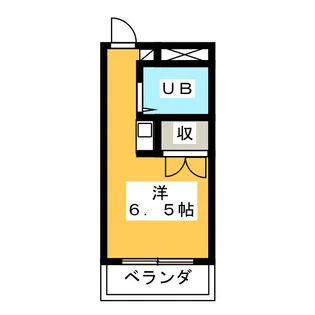 カレッジハイム森林【1階】の間取り