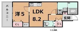 グランリミテッド【1階】の間取り