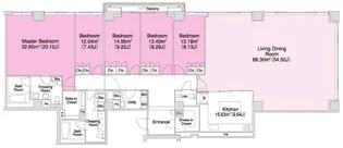 東京都新宿区市谷砂土原町3【マンション】の間取り