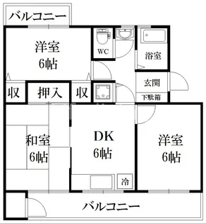 第2阿波ビル【4階】の間取り
