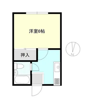 トピアハイツ【1階】の間取り