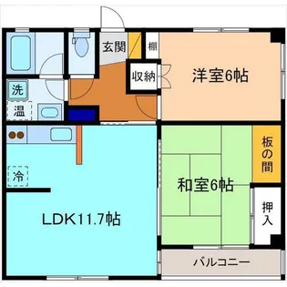 シェイモア法光寺【1階】の間取り