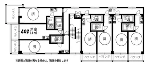 新潟県南魚沼郡湯沢町湯沢2丁目5-4 湯沢メイプル館【4階】の間取り
