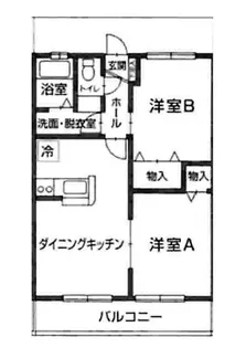 エクセレントヴィラME【3階】の間取り