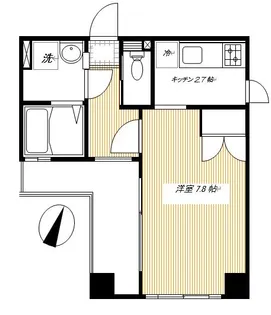 プロスペアーつつじヶ丘【6階】の間取り