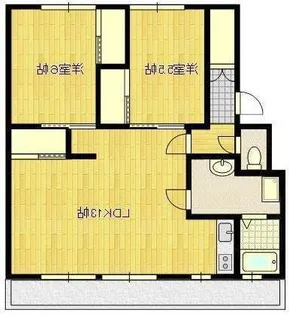 サルヴァトーレ神園 2号棟【1階】の間取り