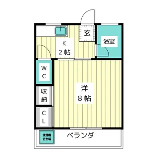 ビューハイツ高城【2階】の間取り