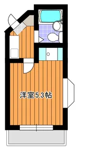 リジョイスI【2階】の間取り