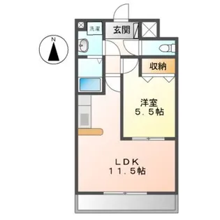 プリミエール松坂【2階】の間取り