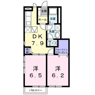 サンライズ【1階】の間取り