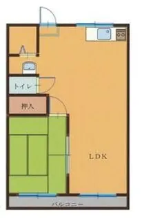 コーポのりまつ【3階】の間取り
